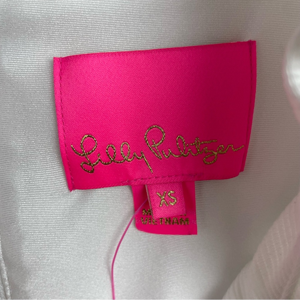 Lilly Pulitzer White Tisbury Shoft Dress NWT - Picture 7 of 12